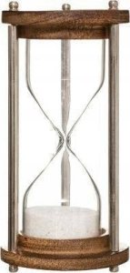 Atmosphera Ozdobna klepsydra, obudowa z drewna mango i metalu 2