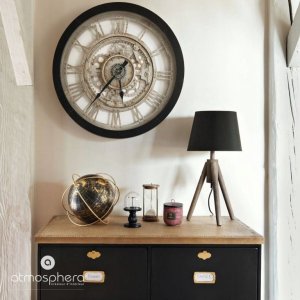 Atmosphera Ozdobna klepsydra, obudowa z drewna mango i metalu 3