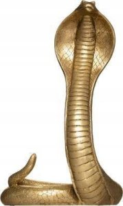 Atmosphera Dekoracyjna figurka z polyresinu COBRA, złota, 36 cm 3