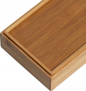 Zeller Organizer na kosmetyki, bambus, 2 sztuki, ZELLER 3