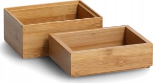 Zeller Organizer na kosmetyki, bambus, 2 sztuki, ZELLER 4