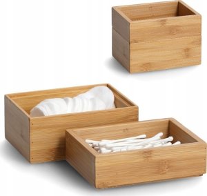 Zeller Organizer na kosmetyki, bambus, 2 sztuki, ZELLER 7