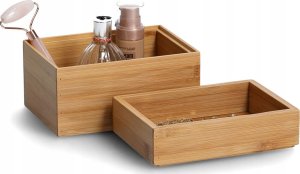 Zeller Organizer na kosmetyki, bambus, 2 sztuki, ZELLER 2