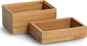 Zeller Organizer na kosmetyki, bambus, 2 sztuki, ZELLER 8