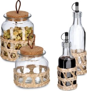 Zeller Słoik na ciastka, BOHO, 600 ml, ZELLER 5