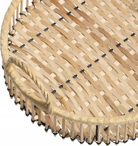 Zeller Taca dekoracyjna RATTAN, Ø 32 cm, ZELLER 2