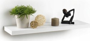 Homea Półka wisząca na ścianę z MDF, dł. 75 cm 2