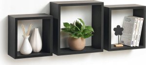 Homea Półki wiszące kostki, zestaw 3 szt. 2