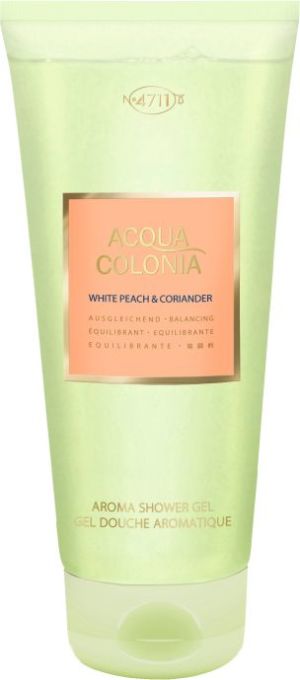 4711 Acqua Colonia White Peach & Coriander Żel pod prysznic 200ml 1