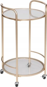 Atmosphera Barek mobilny THALIA GOLD, stolik na kółkach, 75 cm 1