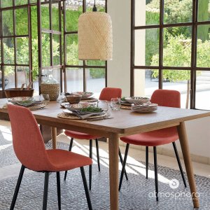 Atmosphera Lampa wisząca bambusowa ALI, Ø 28 cm 2