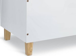 Zeller Drewniana skrzynia na zabawki CHMURKA, ława, 60 cm 3