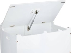 Zeller Drewniana skrzynia na zabawki CHMURKA, ława, 60 cm 4