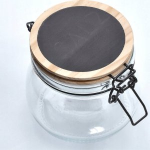 Zeller Szklany słoik z hermetycznym zamknięciem 3