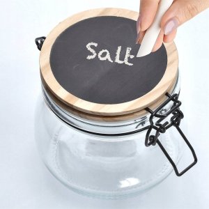 Zeller Szklany słoik z hermetycznym zamknięciem 4