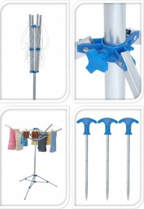 Suszarka na pranie Ultra Clean Suszarka na pranie składana 3