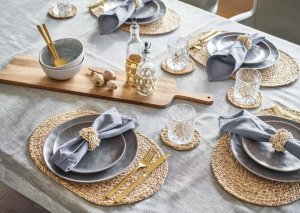 Zeller Podkładka pod talerz, hiacynt wodny, 45 cm 3