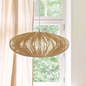 Lampa wisząca Atmosphera Lampa wisząca plecionka Tery, Ø 57 cm 1