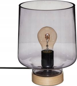 Lampa stołowa Atmosphera Lampa stołowa loft Mind, szklany klosz, wys. 23 cm 1