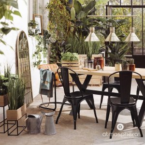 Atmosphera Konewka metalowa w stylu retro, 41,5 x 18 x 25 cm 2