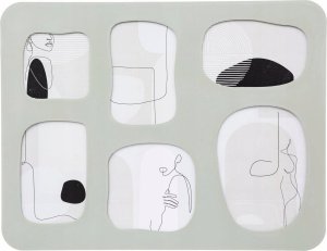 Ramka Atmosphera Ramka na zdjęcia kolaż Yoni, 6 zdjęć, 43,4 x 33,4 cm 2