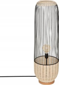 Atmosphera Lampa podłogowa boho Anea, rattan i metal, wys. 95 cm 1