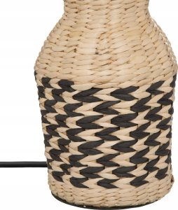 Atmosphera Lampa z abażurem Hiacynt, podstawa z plecionki, 49 cm 3