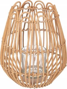 Atmosphera Lampion na balkon, rattanowy, wys. 22 cm 1