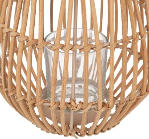 Atmosphera Lampion na balkon, rattanowy, wys. 22 cm 2