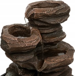 Atmosphera Mini fontanna zen Sharmila, żywica, wys. 22,5 cm 3