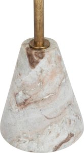 Atmosphera Stolik kawowy marmur i drewno, Ø 35,5 cm 3