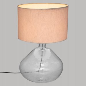 Atmosphera Lampa z materiałowym abażurem Melly, wys. 60 cm 2