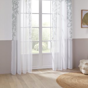 Atmosphera Firanka na przelotkach, wzór liści, 140 x 240 cm 4