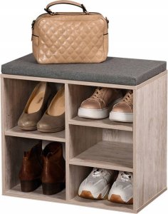 Kesper Szafka na buty z siedziskiem, 5 przegródek, MDF, 3