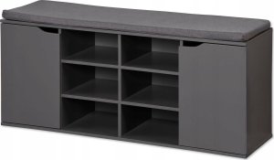 Kesper Szafka na buty z siedziskiem i zamkniętymi półkami, MDF, Kesper 1