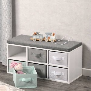 Kesper Ławka dziecięca z 6 organizerami tekstylnymi, Kesper 3