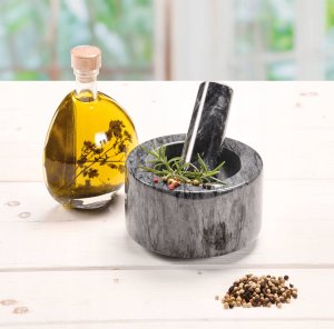 Kesper Możdzierz kuchenny, marmur, Ø 16 cm, 2