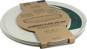 Koziol Duży talerz, MONSTERA, Ø25,5 cm, 4 sztuki, nature desert, KOZIOL 15