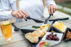 Koziol Turystyczny zestaw sztućców KLIKK ORGANIC, KOZIOL 3