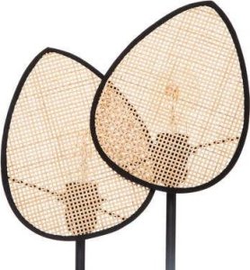 Atmosphera Lampa dekoracyjna OLME, rattanowa plecionka, wys. 44 cm 3