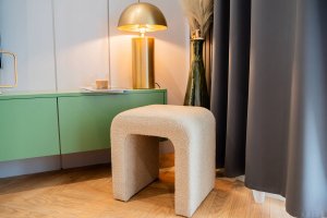 Atmosphera Lampa stołowa złota CHAMPI, grzybek, wys. 50 cm 2