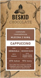 Beskid Chocolate CZEKOLADA MLECZNA Z KAWĄ CAPPUCINO 3