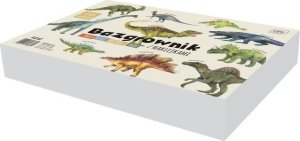 Interdruk Bazgrownik INTERDRUK A4 z naklejkami Dinozaury 1