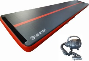 Master Airtrack MASTER Black Red 800 x 150 x 20 cm 1