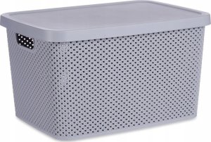 Kipit Kosz plastikowy z pokrywką, organizer, 19 l 1