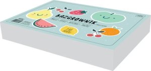 Interdruk Bazgrownik INTERDRUK A4 z naklejkami Owocki 1