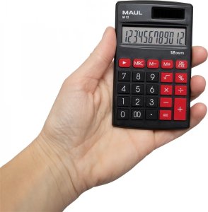 Kalkulator Maul Kalkulator M 12 czarny 5