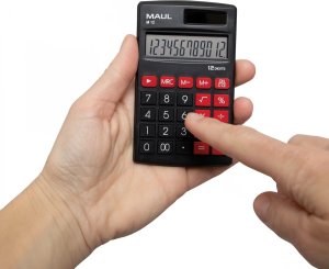 Kalkulator Maul Kalkulator M 12 czarny 6