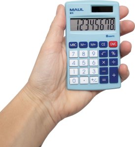 Kalkulator Maul Kalkulator Maul M 8 jasnoniebieski, JASNONIEBIESKI 3