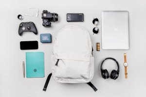 Plecak MiniMu Sponge Milk kuprinė 13 - 15,4" balta 3